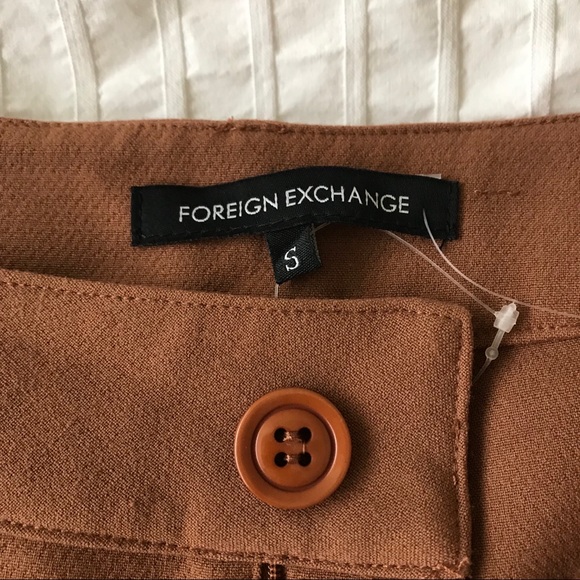 Foreign Exchange Tailored Cuffed Shorts - Picture 4 of 5